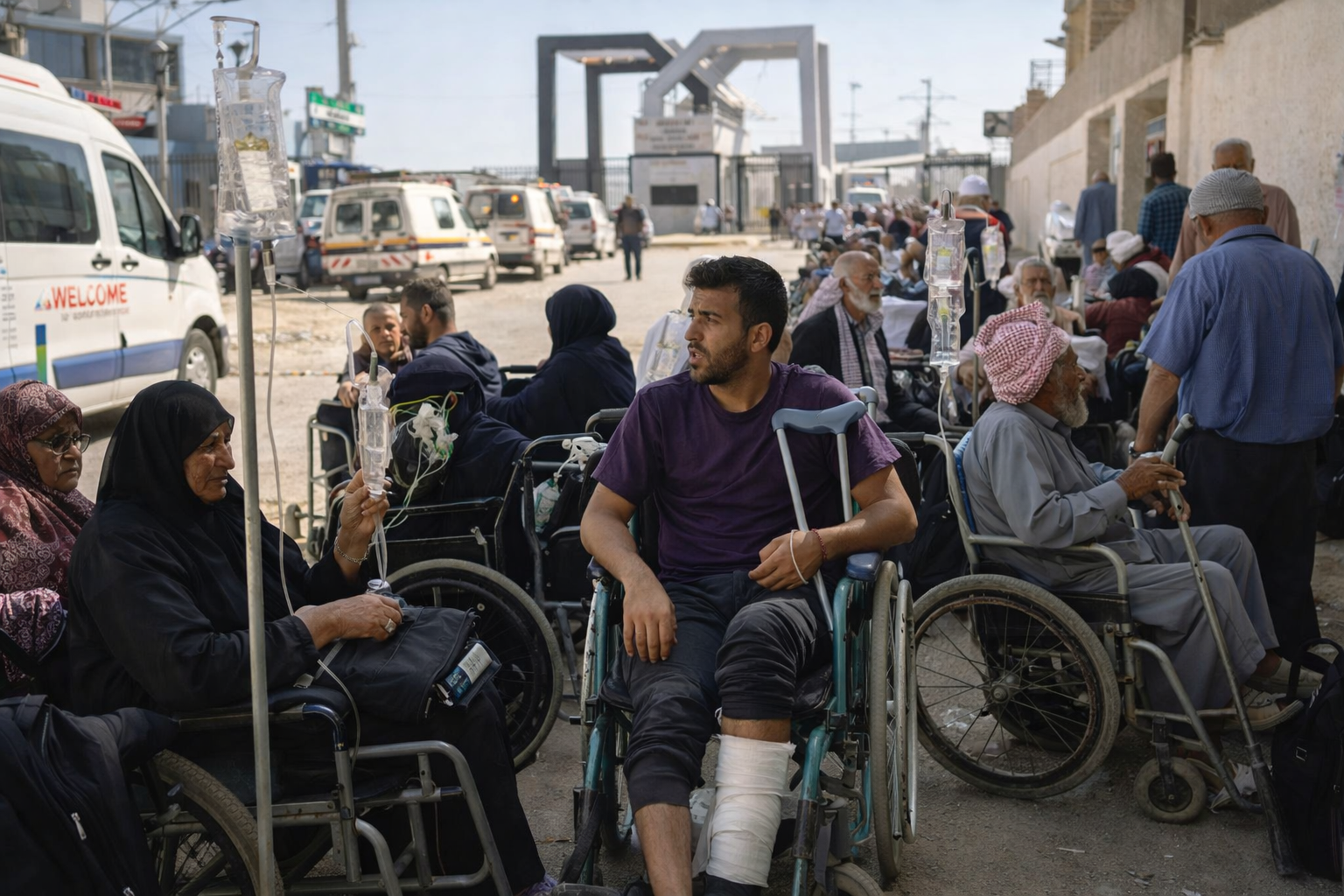 Rafah Crossing Reopens for Limited Medical Travel as Gaza Ceasefire Holds
